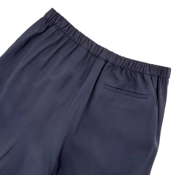 Elie Tahari Dark Navy Trousers Size Small Elastic Waist Pants Career New NWT - Picture 7 of 9